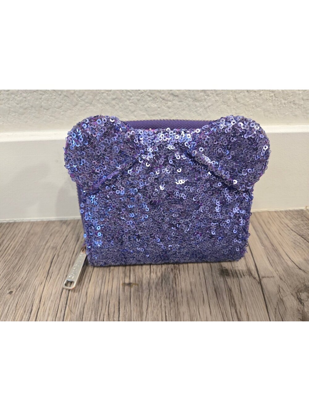 Purple Sequined Loungefly Wallet